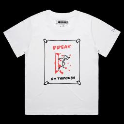 Breaking Through The Glass Ceilings_BLACK XS Male_Female MARTINA White