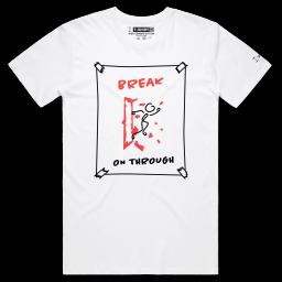 Breaking Through The Glass Ceilings_BLACK XS Male_Male STAPLE White