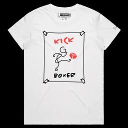 Kicking Outside The Boxx_Female MAPLE White