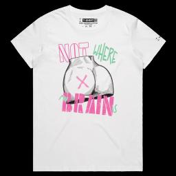 No Ifs Or Butts, Women Are Fighting Backs_Female MAPLE White