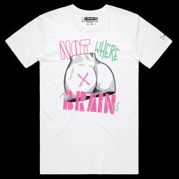 No Ifs Or Butts, Women Are Fighting Backs_Male STAPLE White