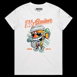 I’m Not Lazy and I’m Not Crazy_Female MAPLE White