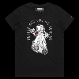 Ignore The Priest, You’ll Be Deceased_Female MAPLE Black