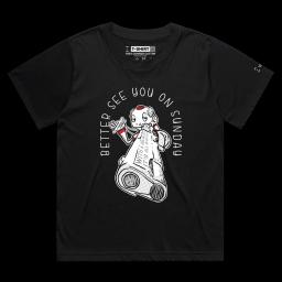 Ignore The Priest, You’ll Be Deceased_Female MARTINA Black