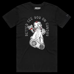 Ignore The Priest, You’ll Be Deceased_Male STAPLE Black