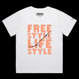 Skateboard Defying Gravity_Female MARTINA White