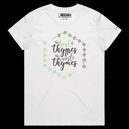 A Race Against Thymes_Female MAPLE White