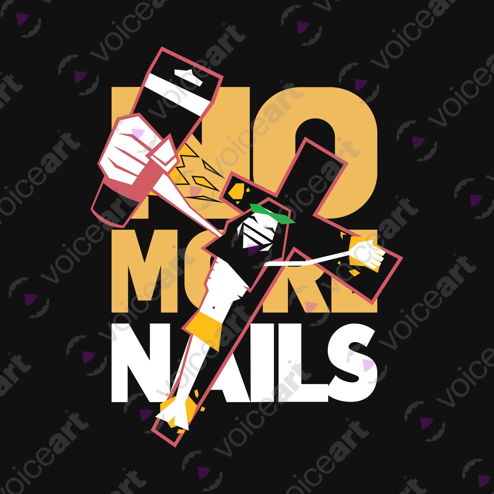 VOICEART Black Watermark Jesus Christ Glued to the Cross Offensive T-Shirt Premium Graphic Design Sarcastic Religio Tee