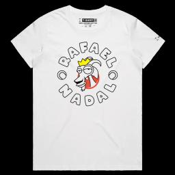 My Sporting Icons, Rafael Nadal_Female MAPLE White