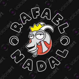 My Sporting Icons, Rafael Nadal_Watermark Black