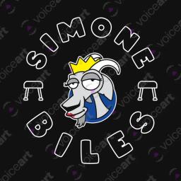 My Sporting Icons, Simone Biles_Watermark Black