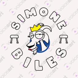 My Sporting Icons, Simone Biles_Watermark White