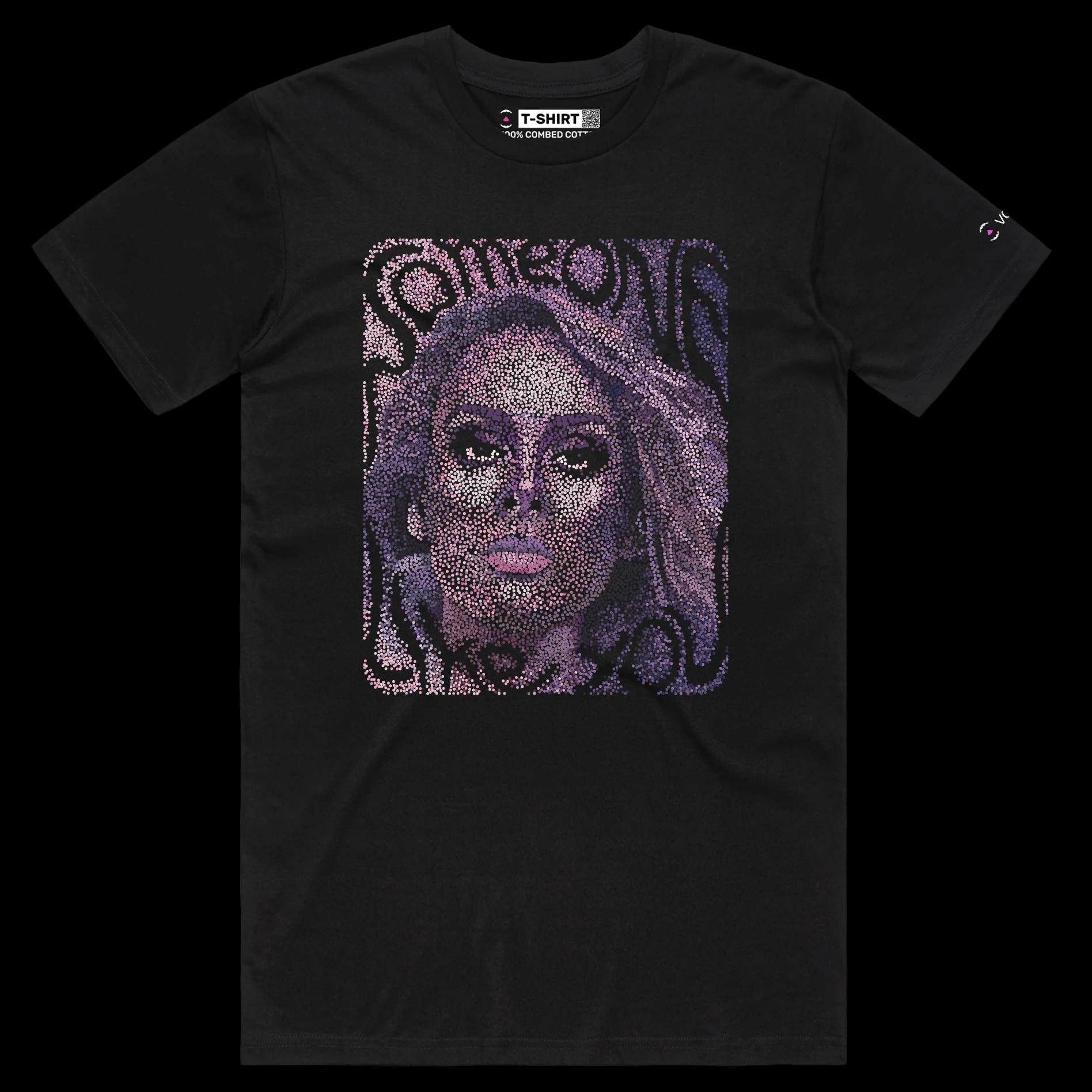 VOICEART Black Male Regular Fashionable Adele T-Shirt Premium Graphic and Quality Design Popular Grammy Awards Singer Tee