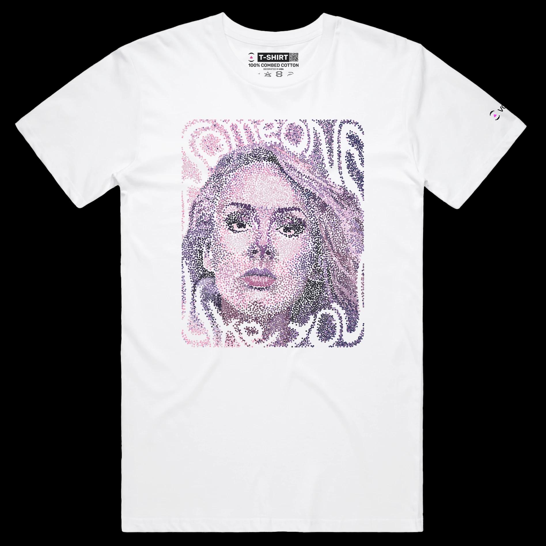 VOICEART White Male Regular Fashionable Adele T-Shirt Premium Graphic and Quality Design Popular Grammy Awards Singer Tee