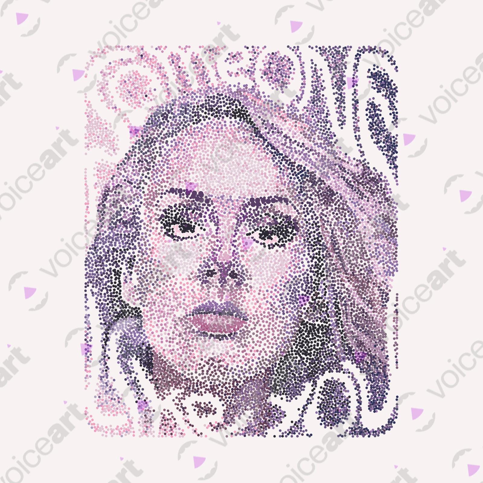 VOICEART White Watermark Fashionable Adele T-Shirt Premium Graphic and Quality Design Popular Grammy Awards Singer Tee