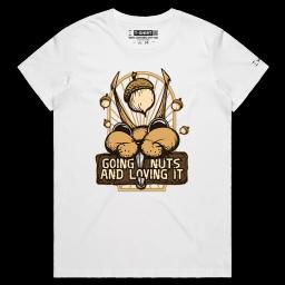 An Acorn A Day Keeps The Psychiatrist Away_Female MAPLE White