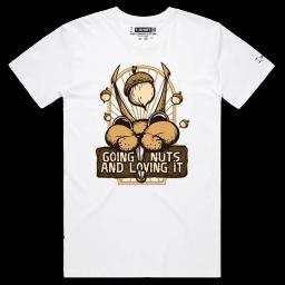 An Acorn A Day Keeps The Psychiatrist Away_Male STAPLE White