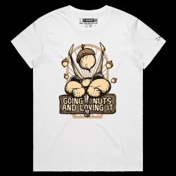 An Acorn A Day Keeps The Psychiatrists Away_Female MAPLE White