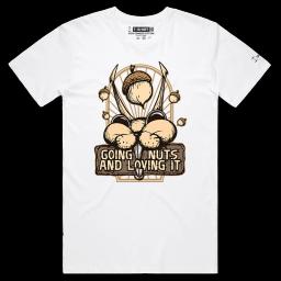 An Acorn A Day Keeps The Psychiatrists Away_Male STAPLE White