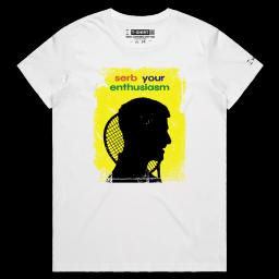 From Racket Man To Sit Com Fan_Female MAPLE White