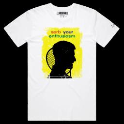 From Racket Man To Sit Com Fan_Male STAPLE White