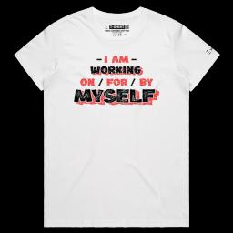 I am The Boss_Female MAPLE White