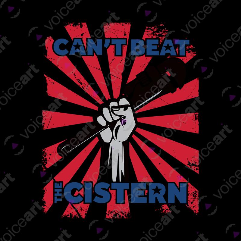 VOICEART White Watermark Plumber with a Wrench Funny T-Shirt with Premium Graphic Design Cistern and System Wordplay Tee