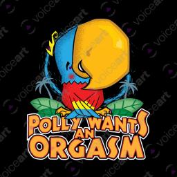 Whatever Polly Wants, Polly Gets_Watermark Black