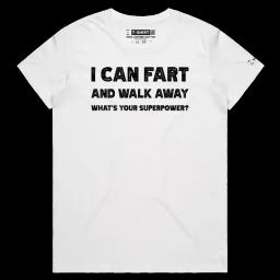 This T-Shirt Is A Real Gasser_Female MAPLE White