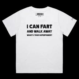This T-Shirt Is A Real Gasser_Female MARTINA White