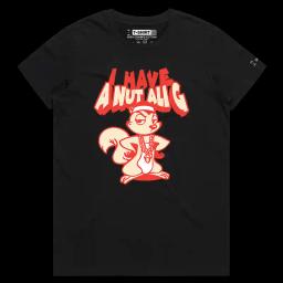 This T-shirt Is Nothing To Sneeze About_Female MAPLE Black