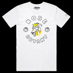 My Sporting Icon, Kobe Bryant_Male STAPLE White