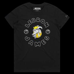 My Sporting Icon, Lebron James_Female MAPLE Black
