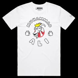 My Sporting Icon, Muhammad Ali_Male STAPLE White