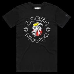 My Sporting Icon, Roger Federer_Male STAPLE Black