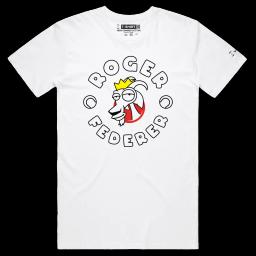 My Sporting Icon, Roger Federer_Male STAPLE White