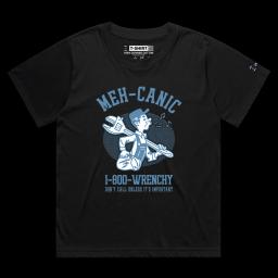 Our Dumber Plumbers_Female MARTINA Black