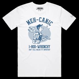 Our Dumber Plumbers_Male STAPLE White