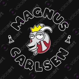 My Sporting Icon, Magnus Carlsen_Watermark Black