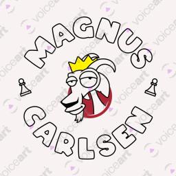 My Sporting Icon, Magnus Carlsen_Watermark White