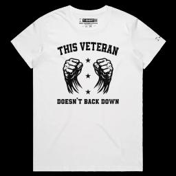 Don’t Fret, Here Comes The Vets_v2_Female MAPLE White