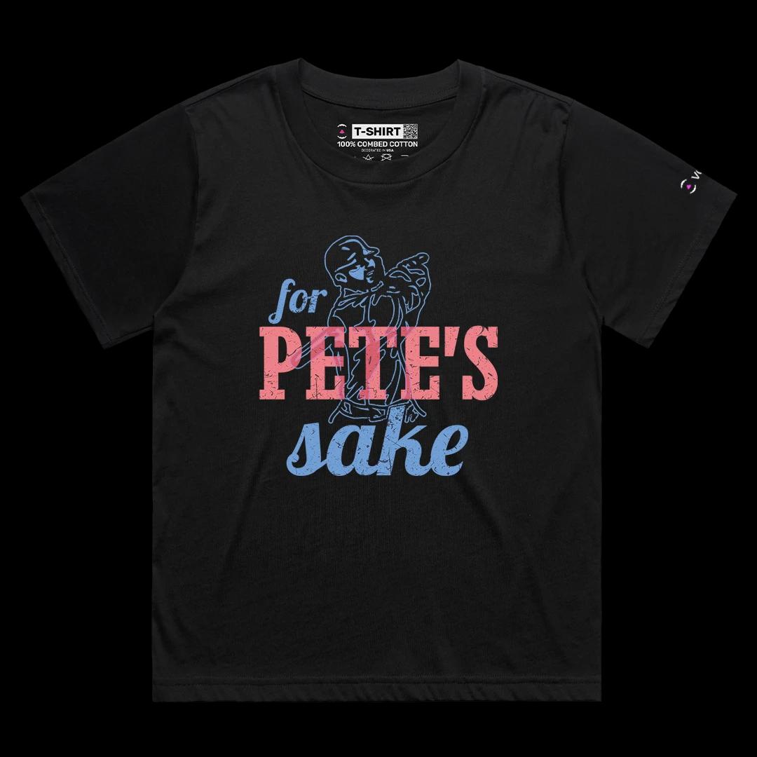 VOICEART Black Female Loose Alonso Polar Bear Sports Graphic Tee for Baseball Fans Short Cotton T-Shirt for Men and Women