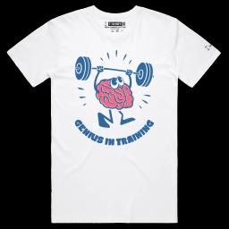 Sustains Your Brain_Male STAPLE White