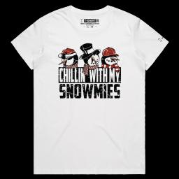 Homie Snowmies_Female MAPLE White