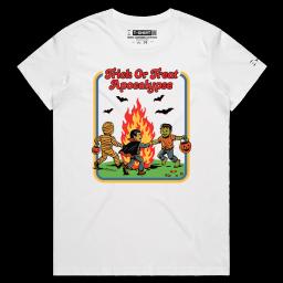 Let The Ghoul Time Roll_Female MAPLE White