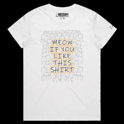 Meow Now_Female MAPLE White