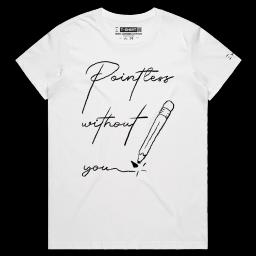 The Pencil With A Heart To Crayon_Female MAPLE White