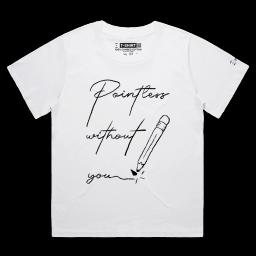 The Pencil With A Heart To Crayon_Female MARTINA White