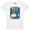 Male White Floating Buoy, ‘Give Peace A Chance’ 2 T-Shirt design VOICEART