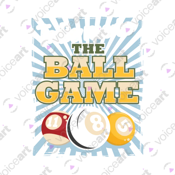 Black Watermark Take Me To The Shooting Ball Game design VOICEART